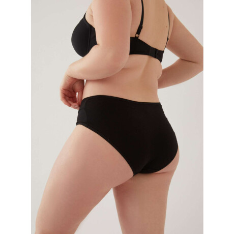 Bombacha alta tiro corto sacks Negro