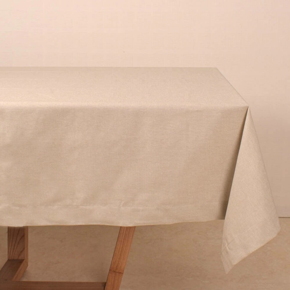 Mantel Cretona Beige 190x330 cm