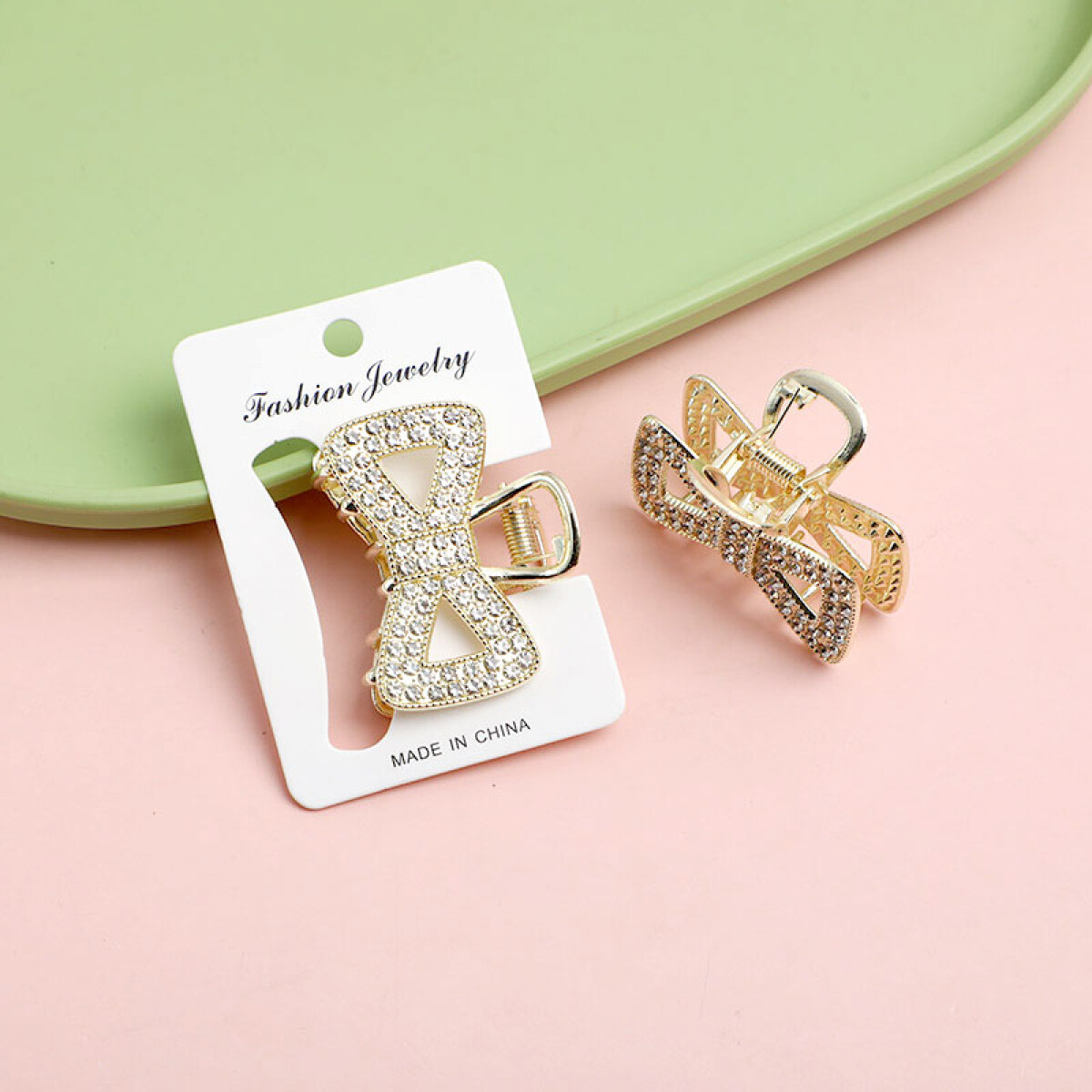 Pinza beauty con brillantes para el cabello - Pinza Beauty Con Brillantes Para El Cabello 