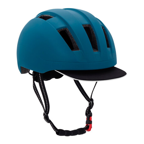 Funwict - Casco para Ciclismo Urbano FWEA004 - Borde de Vicera y Tiras Dobles Reflectantes. Ajustabl 001