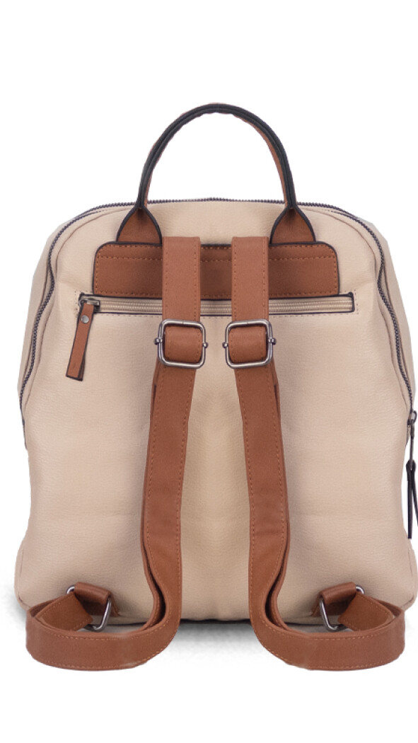 MOCHILA MEMPHIS NUDE C/CARAMELO