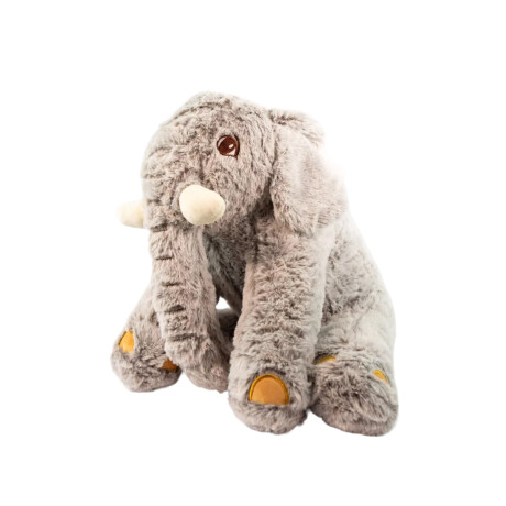 Peluche De Elefante Gris Unica