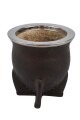 Mate camionero calabaza acero Marrón