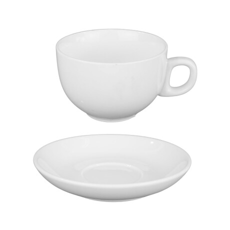 Taza y plato de ceramica Taza y plato de ceramica