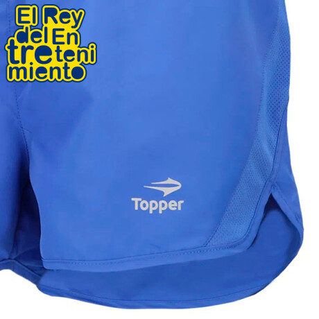 Short Topper P/Dama Entrenamiento DryCool Original Azul