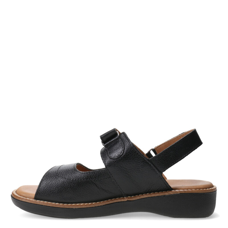 Sandalia de Mujer Lombardino Violeta Negro
