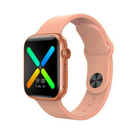 Smartwatch Reloj Inteligente BT A9 ProMax 2 Mallas Silicona Dorado