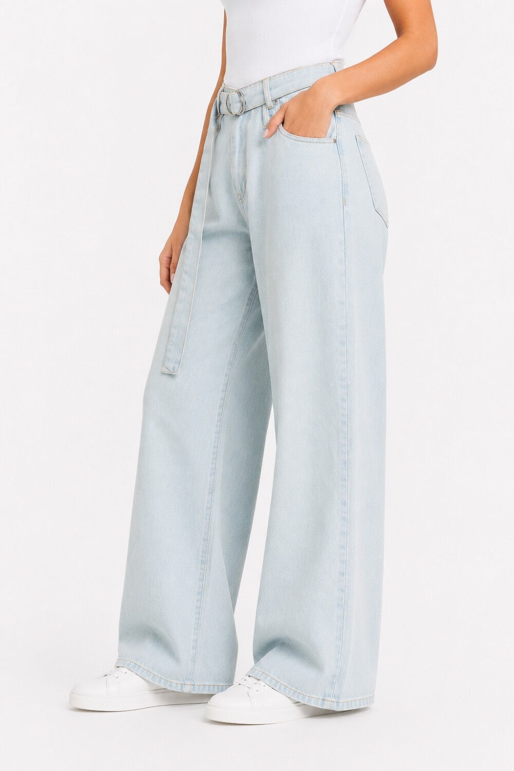 Pantalon Falae Celeste Claro
