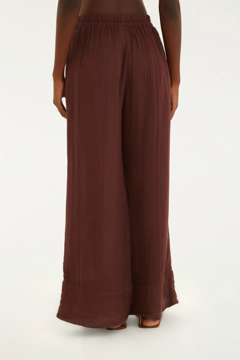 PANTALÓN TEXTURA Marron