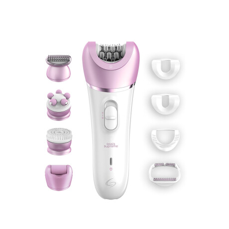 Depiladora Gama Oasis Supreme Blanco/Rosa