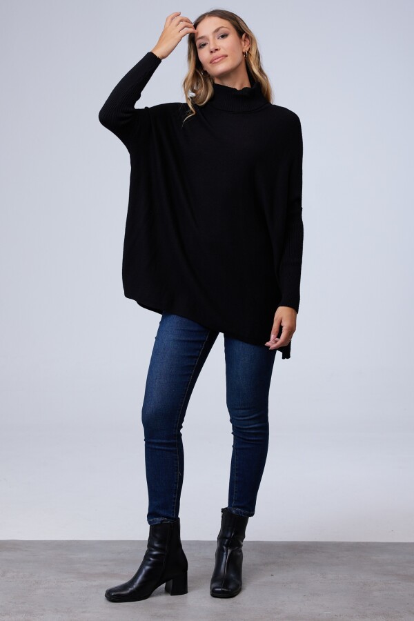 Polera Oversize NEGRO