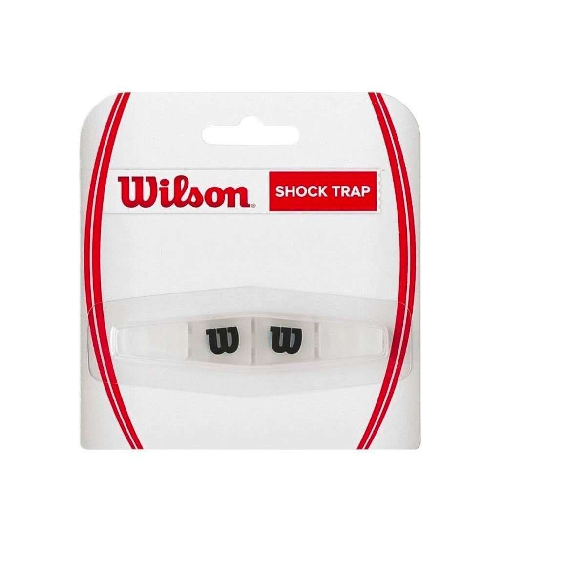 Deportivo Antivibrador Shock Trap Wilson Unisex - Blanco 