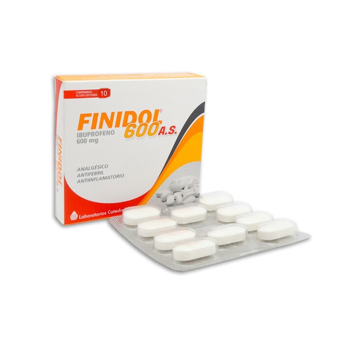 FINIDOL 600 A.S. CJ X 10 COMPRIMIDOS única