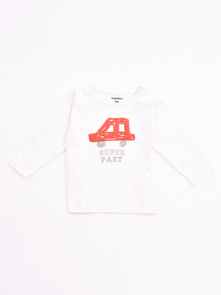REMERA ADEL OFF WHITE