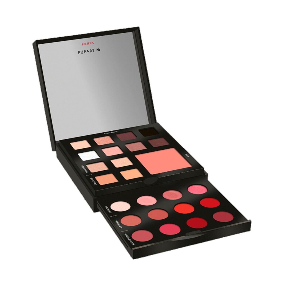 Paleta de maquillaje Pupa Pupart M - Light Smookey 