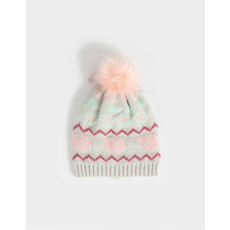 Gorro Infantil Tejido Combinacion Multicolor
