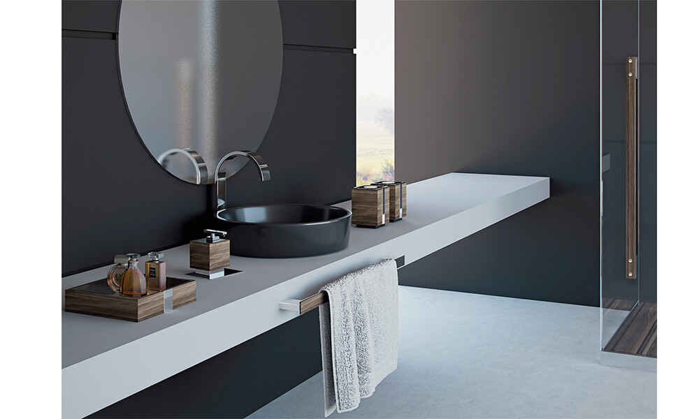 Toallero de baño WOOD PR0040 Toallero De Baño Wood Pr0040