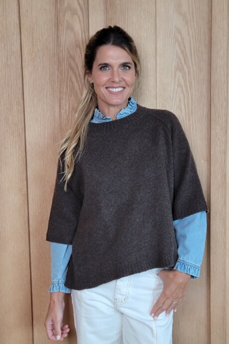 Buzo Oxford Chocolate