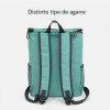 Mochilla Conservadora Térmica Impermeable 30X20X40 Turquesa
