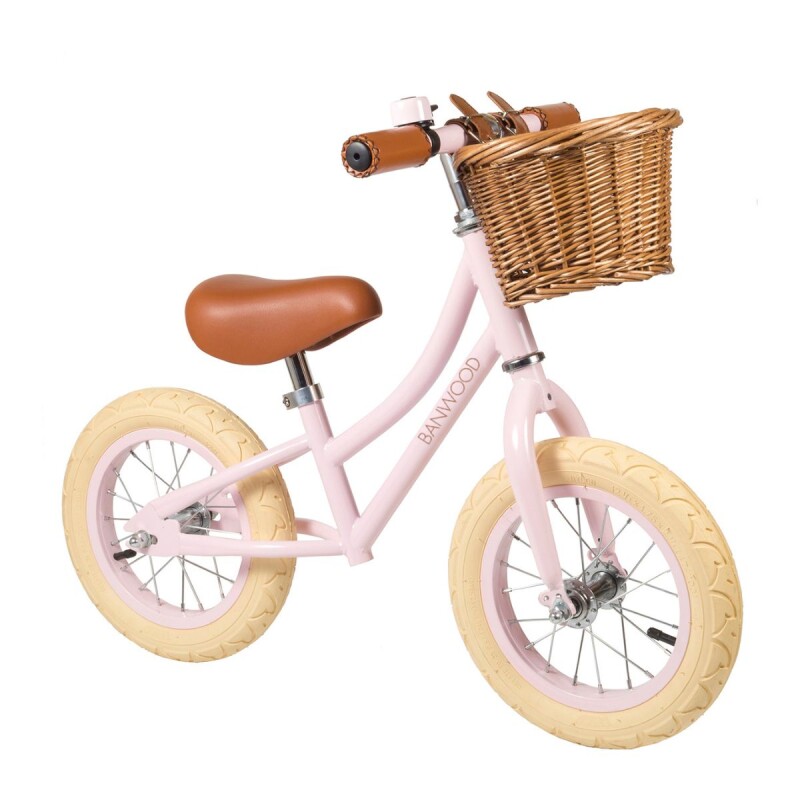 Bicicleta de balanceo sin pedales Rosa