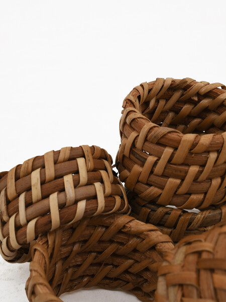 SERVILLETERO EN FIBRA NATURAL BEIGE
