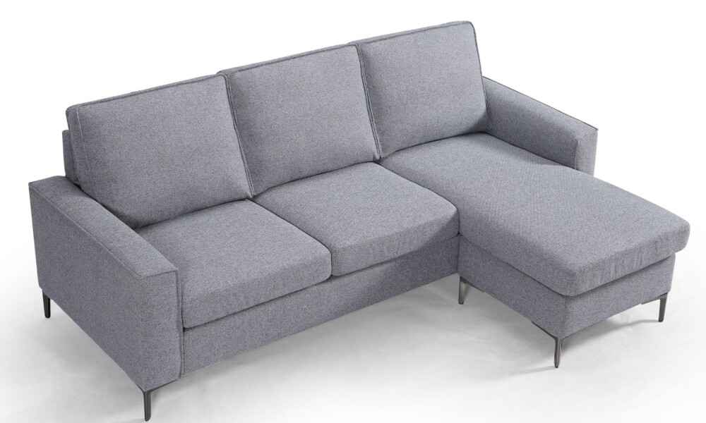 Sofá con Chaise ENZO Gris