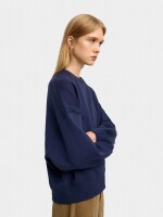 Sudadera 100% Algodón azul-marino