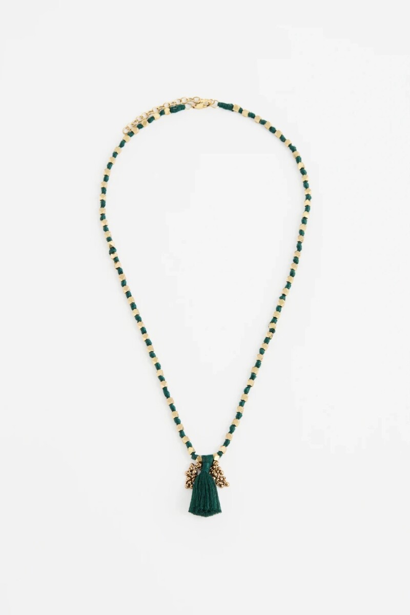 Collar Nina Plain Verde