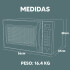 Microondas Con Grill Whirlpool Wm1111adwc MICROONDAS WHIRLPOOL 30LT WM1111ADWC