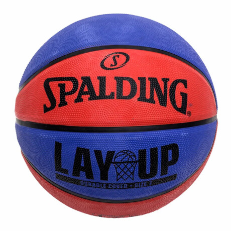 Pelota Basket Spalding Profesional Lay Up Roja/Azul Nº7