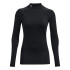 UA CG Authentics Mockneck-BLK BLK-001