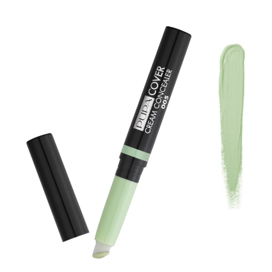 Corrector en Barra Cover Cream Concealer 005 Green - Pupa Corrector en Barra Cover Cream Concealer 005 Green - Pupa