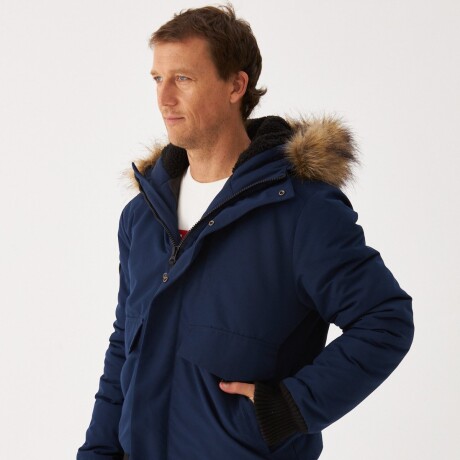 Campera Wrangler de Hombre - Jacket TEDDY - W70048NAVY NAVY