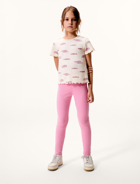 CALZA INFANTIL ROSADO