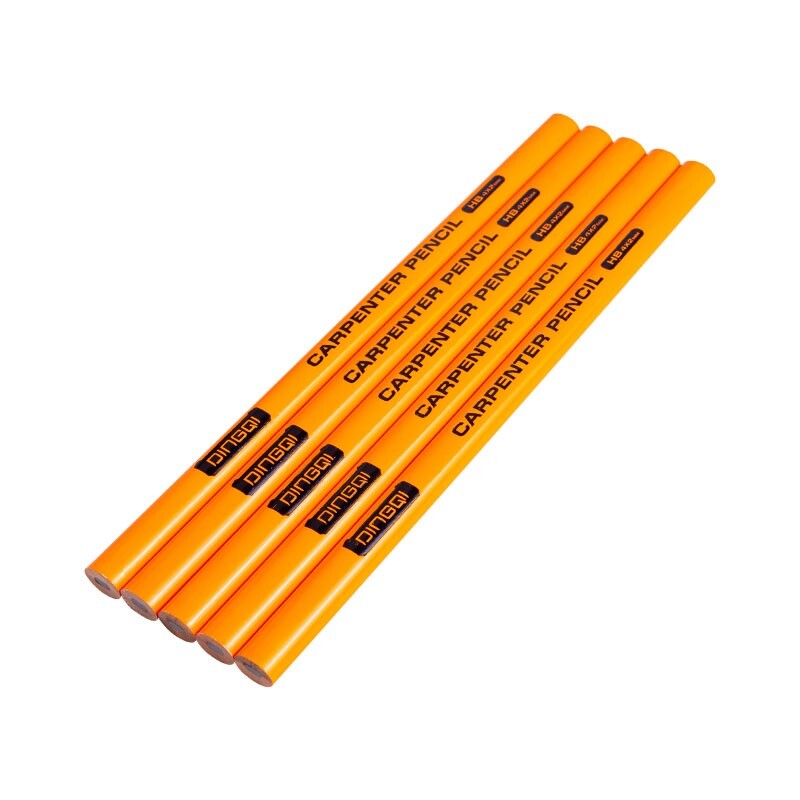 DINGQI LAPIZ CARPINTERO AMARILLO 180MM Dingqi Lapiz Carpintero Amarillo 180mm