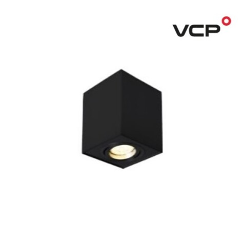 SPOT ADO GU10 P/ TECHO NEGRO CUADRADO 9,6X9,6CM SPOT ADO GU10 P/ TECHO NEGRO CUADRADO 9,6X9,6CM