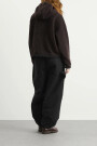 W' HOODED HELIX FLEECE JACKET Marron