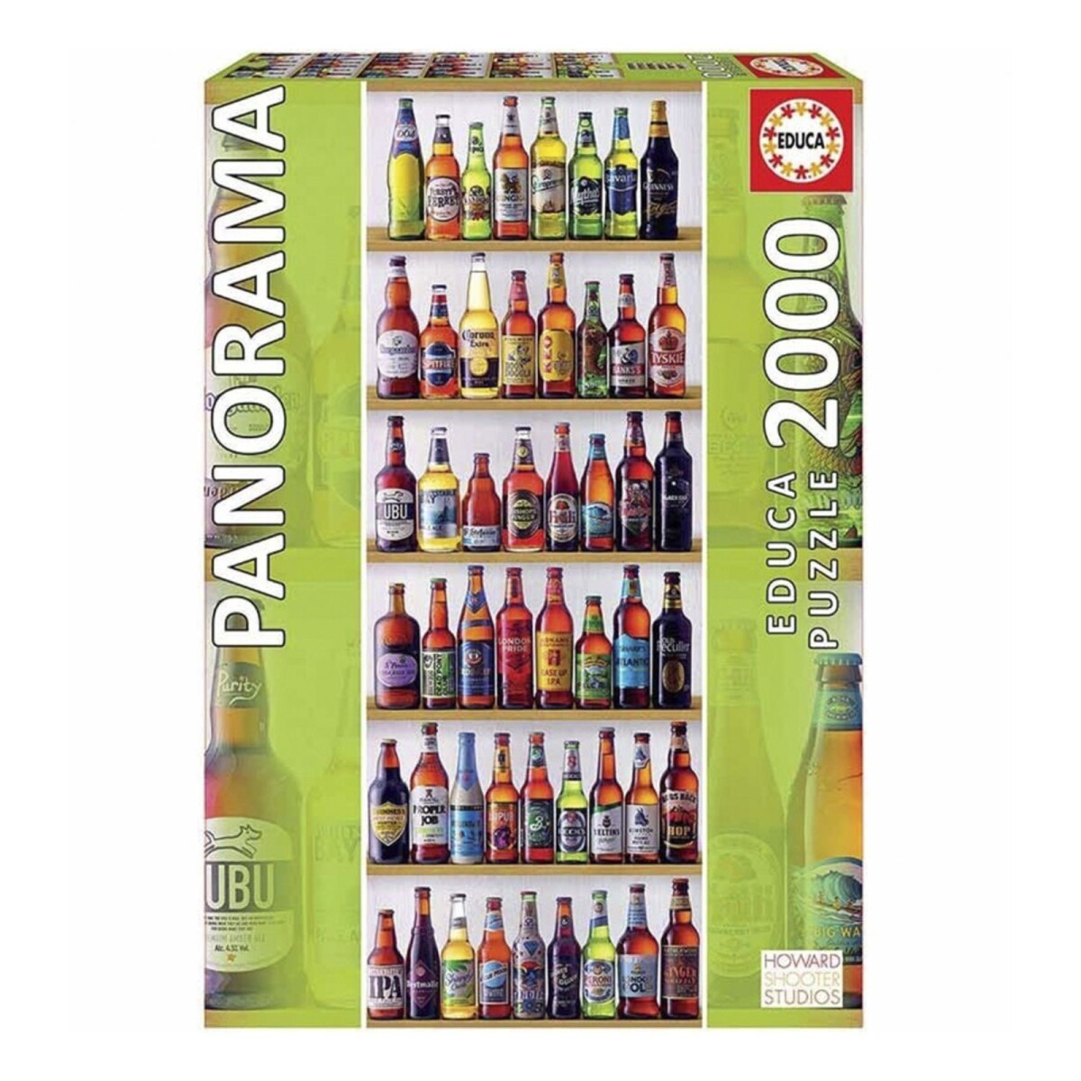 Puzzle Rompecabeza Educa Cervezas Del Mundo 2000 Piezas 