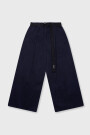 WIDE PANTS TWILL Azul