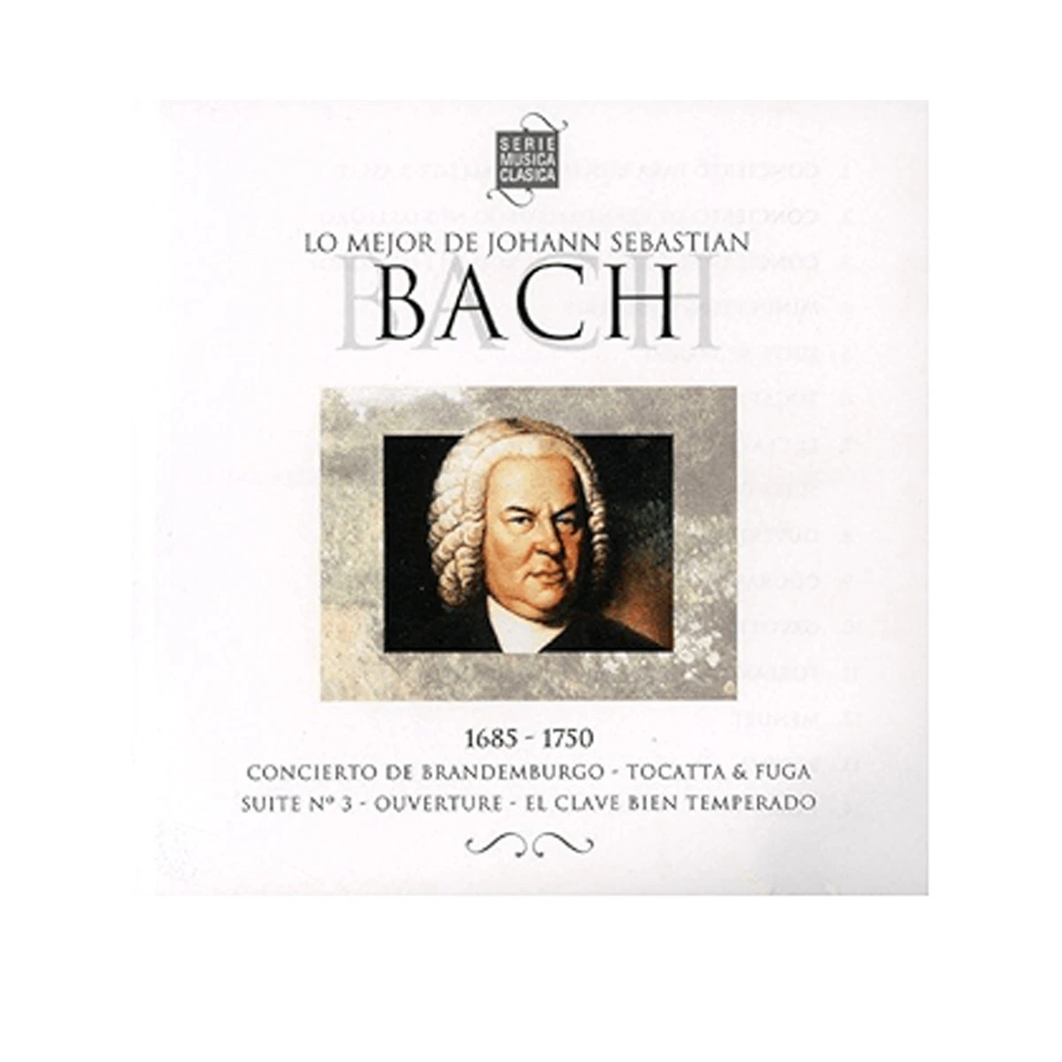 Varios- Lo Mejor De Bach (cd) 
