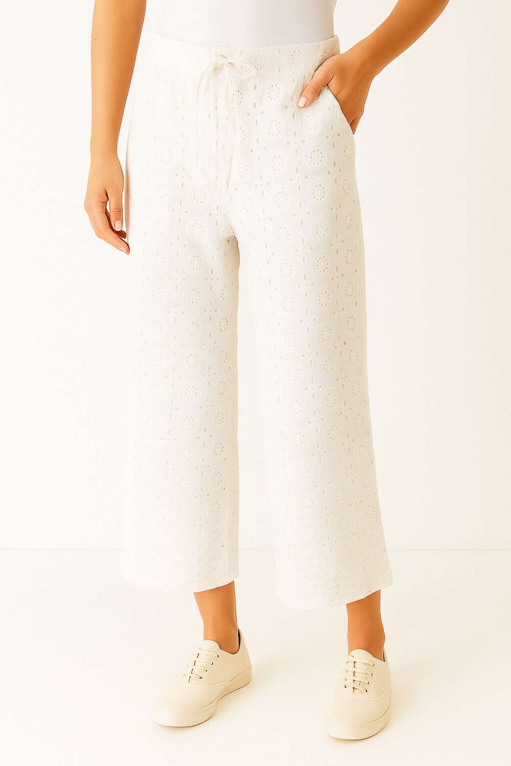 Pantalon Lumi Marfil / Off White