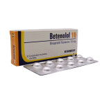 BETENOLOL 10 MG. CJ X 30 COMP. REC. única