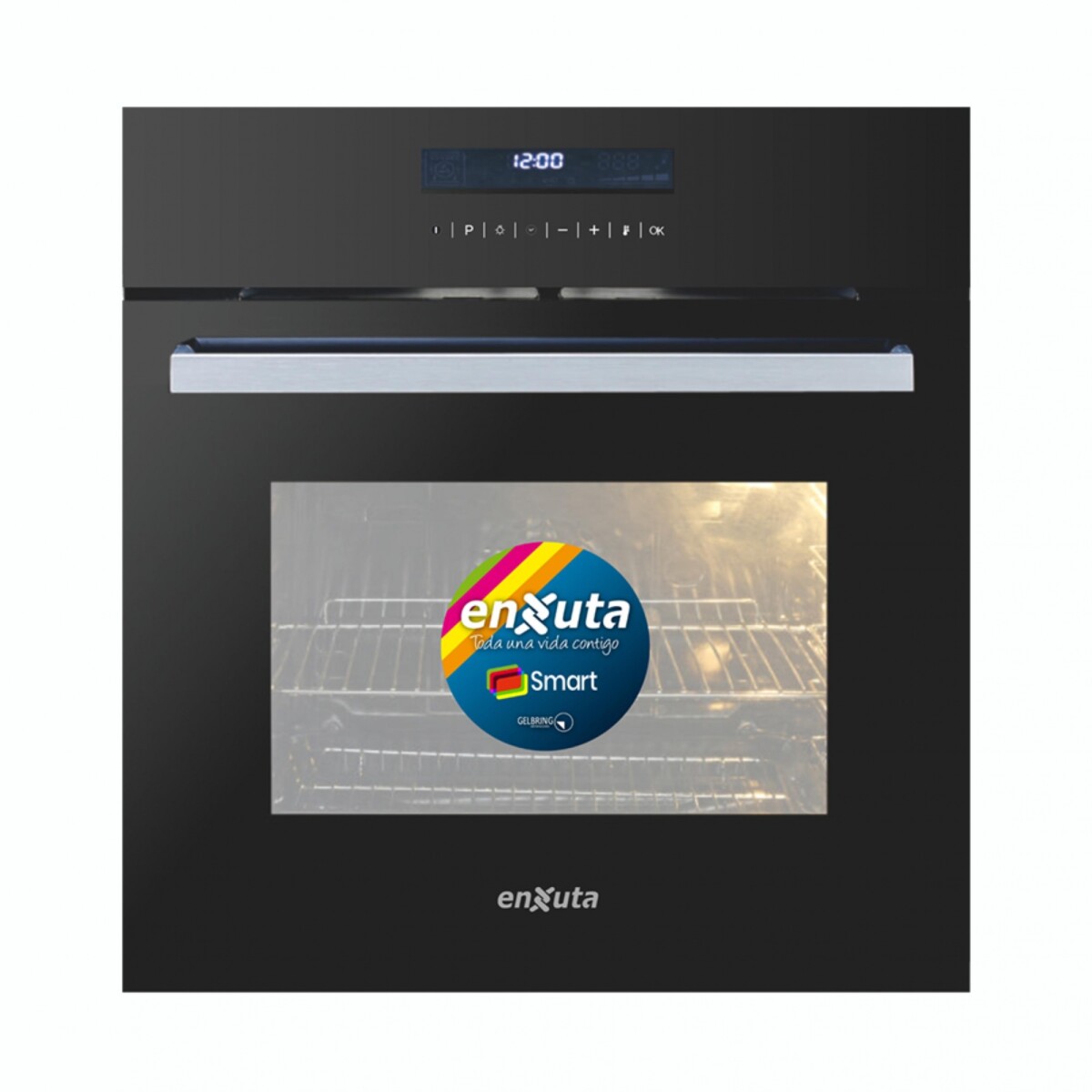 Horno De Empotrar Eléctrico Smart Digital ENXUTA HEENXS3800DNG - Negro 