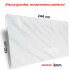 Revestimiento De Pared Placa Pvc Flexible 2.44 X 1.22mts GRIS