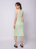 VESTIDO BENITO Verde Pastel