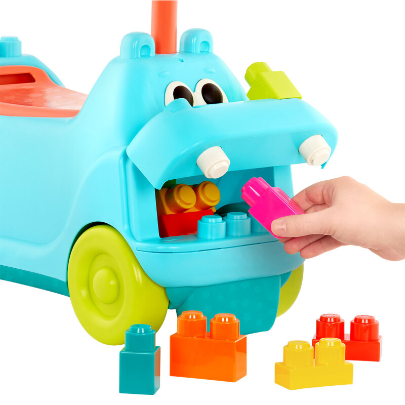 Buggy Hippo Ride-On con bloques, luz y sonidos B Toys Buggy Hippo Ride-On con bloques, luz y sonidos B Toys