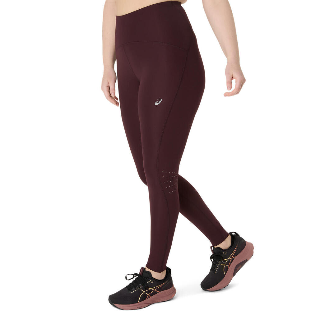 Tights Running Road High Waist Tight Mujer Dark Currant