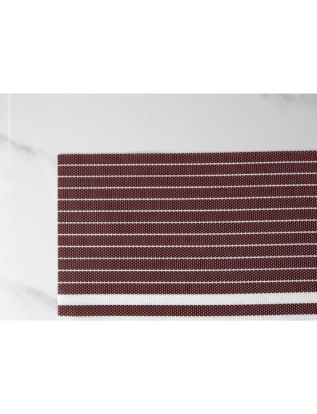 INDIVIDUAL PVC RAYAS 45x30CM ROJO/BLANCO INDIVIDUAL PVC RAYAS 45x30CM ROJO/BLANCO