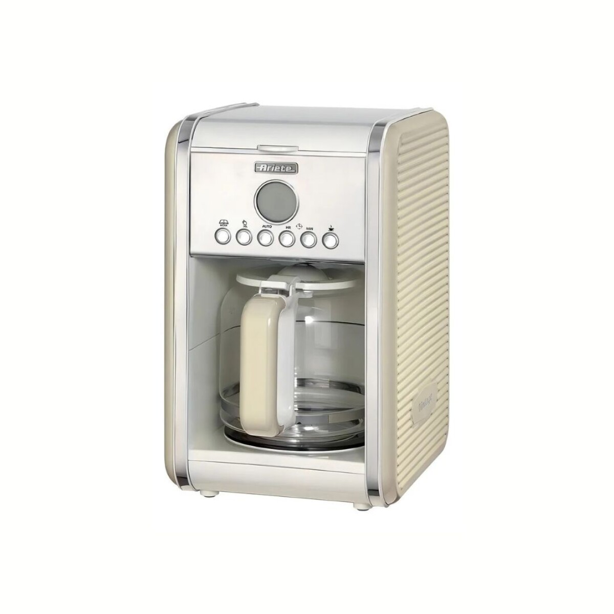 Cafetera Vintage - Café Americano con Estilo Retro - Ariete - Beige 