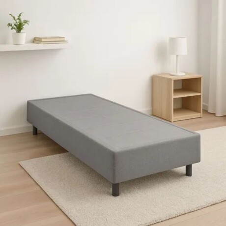 Smart Box Hamptons 1 Plaza 90x190 cm Gris